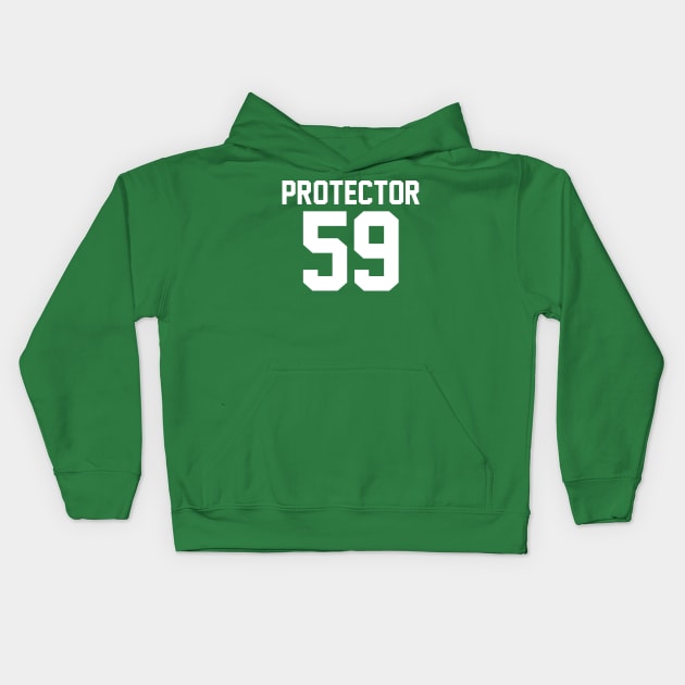 Protector 59 Kids Hoodie by ZPat Designs